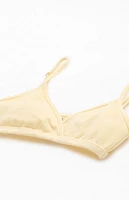 John Galt Yellow Polina Bralette