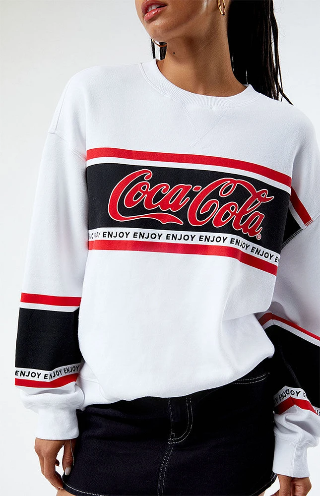 Coca-Cola By PacSun Enjoy Crew Neck Sweatshirt