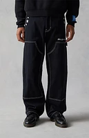 FORD Embroidered Star Double Knee Carpenter Baggy Jeans