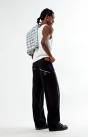 FORD Zigzag Stitch Baggy Trousers