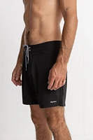 Rhythm Black Classic Swim Trunks