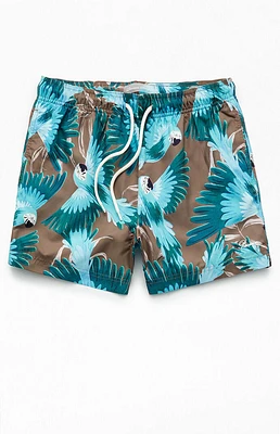 PacSun Paradise 4.5" Swim Trunks