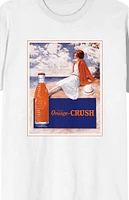 Orange Crush Women On Sea T-Shirt