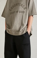 Kids Fear of God Essentials Black Sweatpants