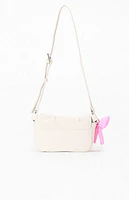 Pacsun Pink Bow Knotted Crossbody Bag