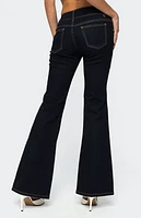 Edikted Tilda Low Rise Flared Jeans