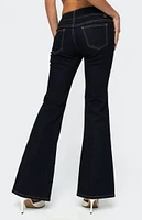 Edikted Tilda Low Rise Flared Jeans