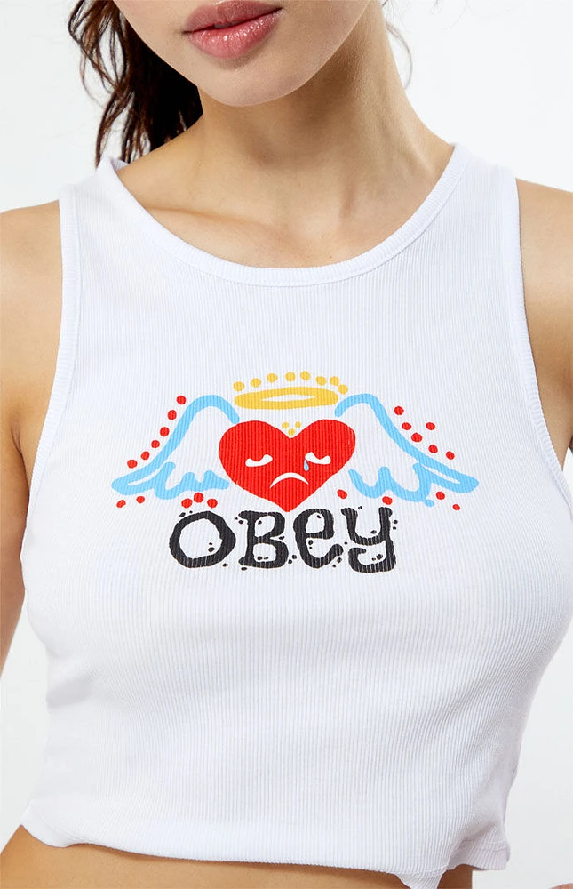 Obey Angel Heart Tank Top