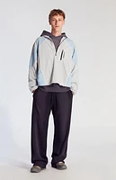 Pacsun Black Washed Fleece Extreme Baggy Sweatpants