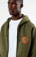 Santa Cruz Classic Dot Zip Up Hoodie