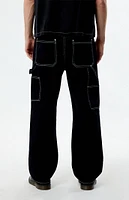 FORD Embroidered Star Double Knee Jeans