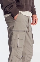 Pacsun Stretch Gray Slim Cargo Pants