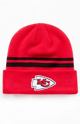 New Era Kansas City Chiefs Striped Beanie