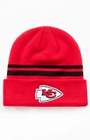 New Era Kansas City Chiefs Striped Beanie