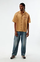 PacSun Cowboy Cookin' Tencel Oversized Camp Shirt