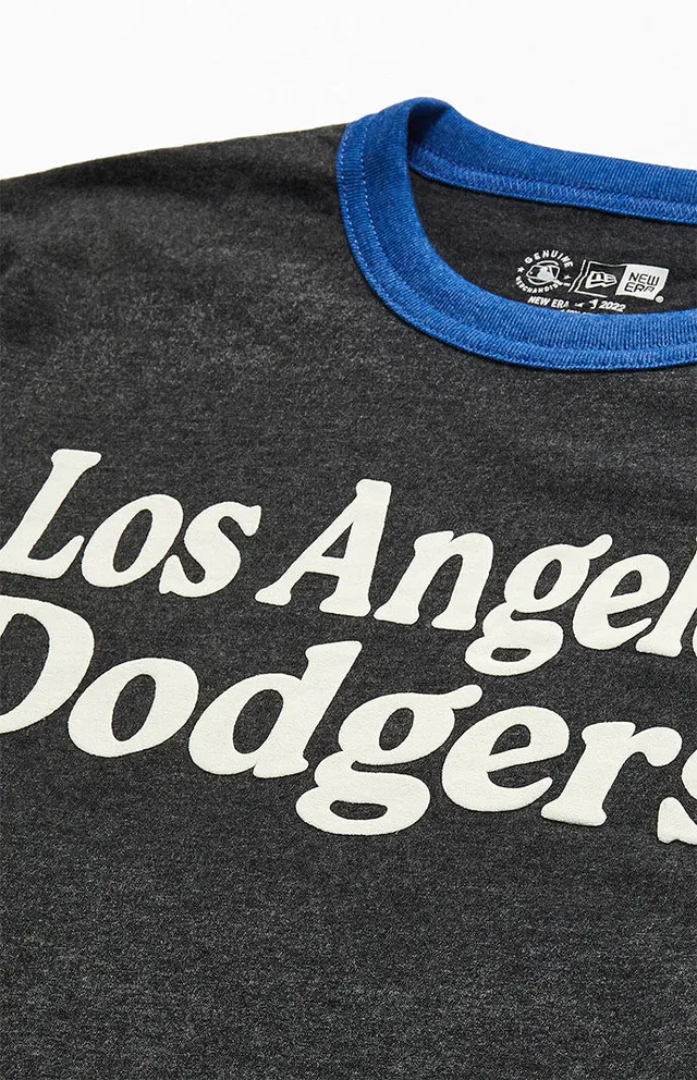 New Era Los Angeles Dodgers Fairway Half Zip T-Shirt