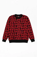 WeSC America Inc Leon Peace & Love Sweater