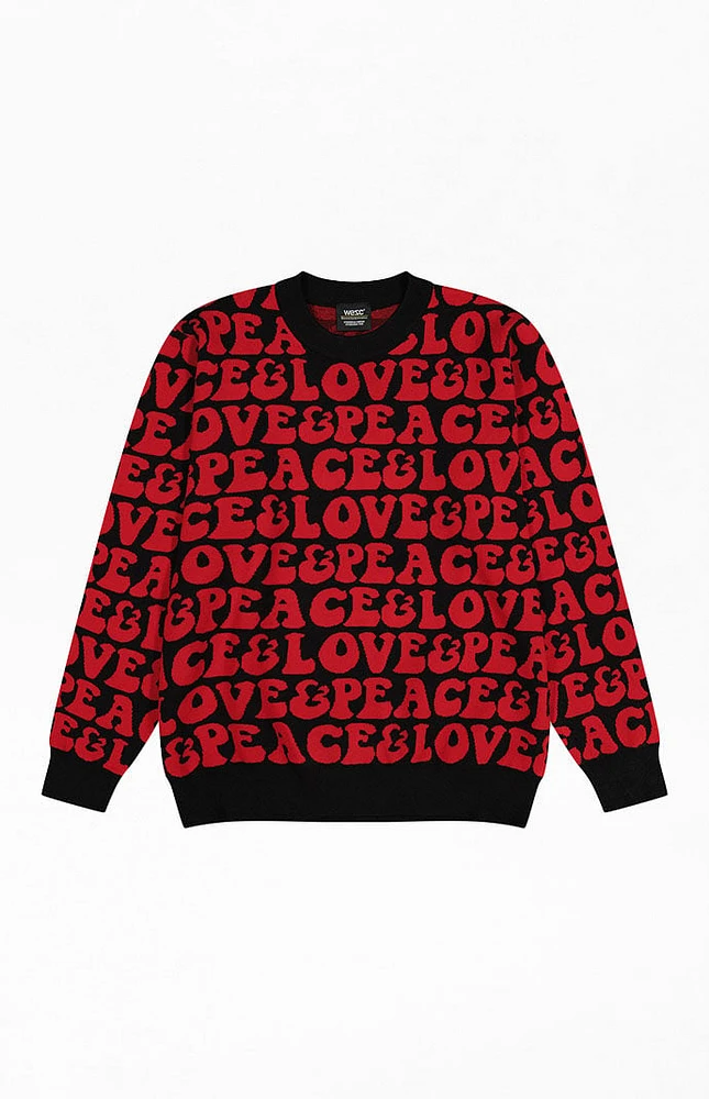 WeSC America Inc Leon Peace & Love Sweater