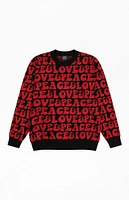 WeSC America Inc Leon Peace & Love Sweater