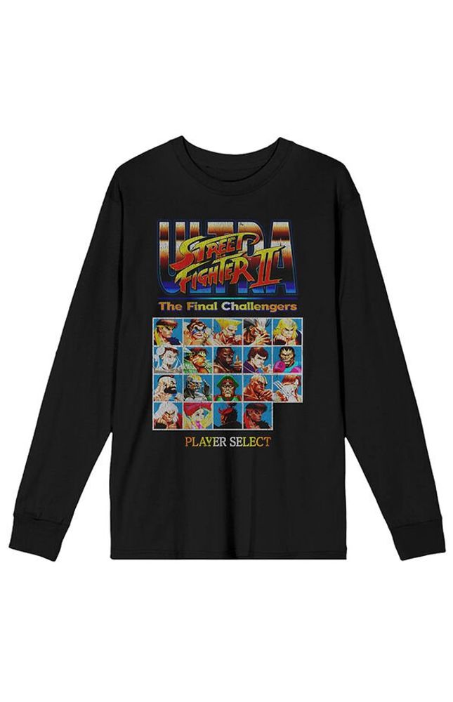 Street Fighter Final Challenge Long Sleeve T-Shirt