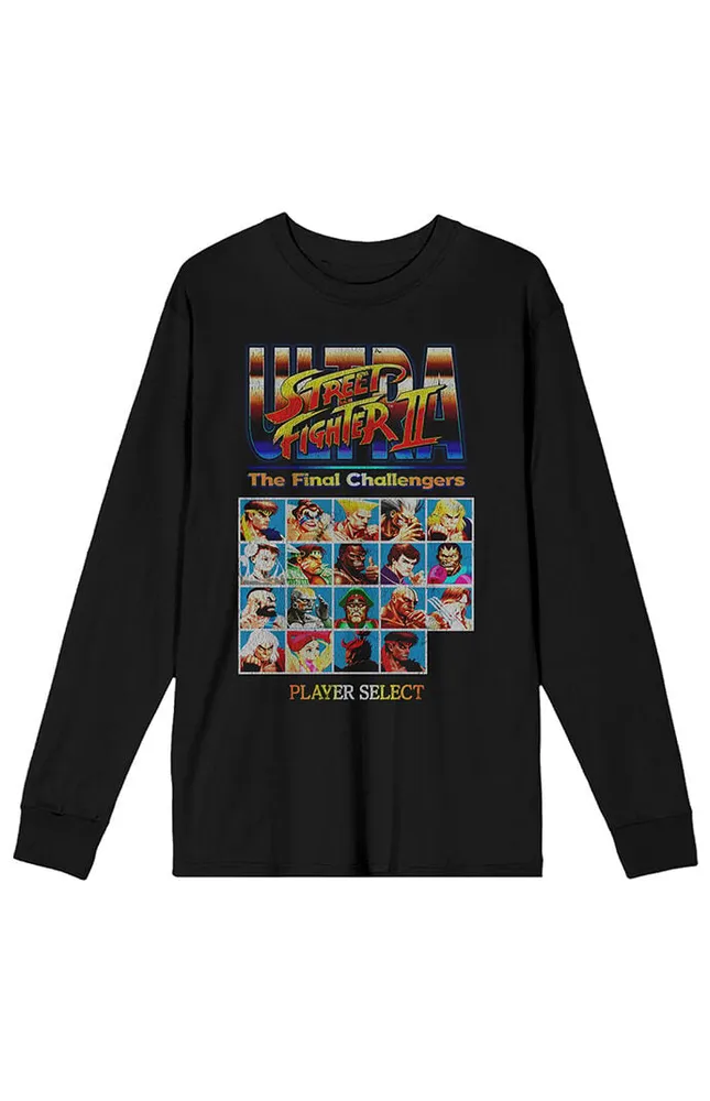 Street Fighter Final Challenge Long Sleeve T-Shirt