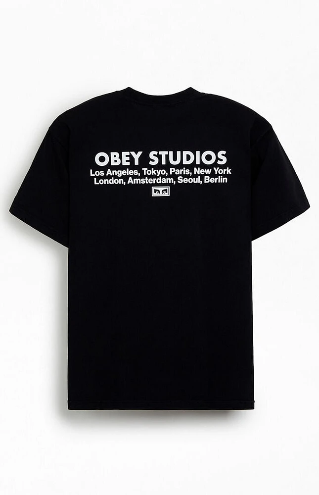 Obey Studios Eye Heavyweight T-Shirt