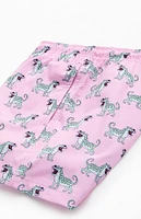 Bermies Pink Cheetah 3.5" Swim Trunks