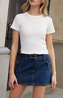 John Galt White Short Sleeve T-Shirt