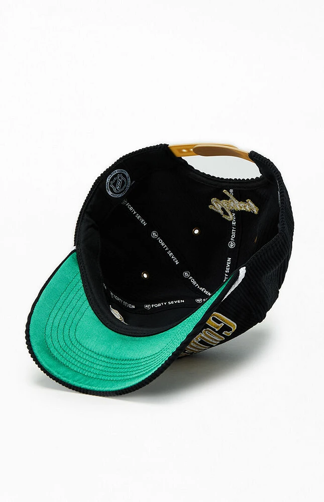 47 Brand Golden Knights Hitch Corduroy Snapback Hat