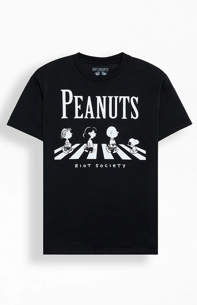 Riot Society Peanuts World Tour T-Shirt