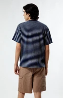 PacSun Compass Striped Texture T-Shirt