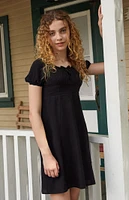 PacSun Kids Black Short Sleeve Dress