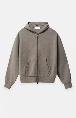 Fear of God Essentials Homestead Heather Classic Fleece Zip Up Hoodie