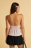 Beverly and Beck Zara Halter Top