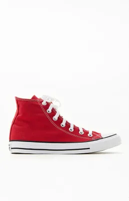 Kids Red All Star High Top Shoes
