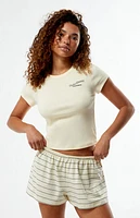 WEWOREWHAT Cotton Knit Pull On Shorts