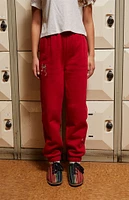 PacSun Kids Embroidered Bow And Hearts Jogger Sweatpants