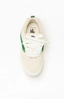 Vans Green & White Knu Skool Shoes