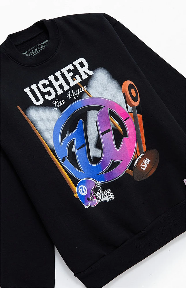 Mitchell & Ness x Usher NFL Crew Neck Sweatshirt