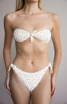 Dippin' Daisy's Bunny Knotted Bandeau Bikini Top