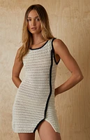 Your Favorite Esther Crochet Mini Dress
