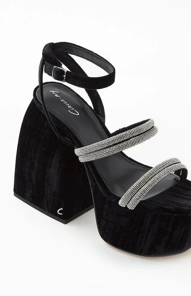 CIRCUS NY Women's Mila Jewel Platform Heels