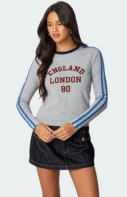 Edikted UK Contrast Stripe T-Shirt