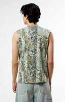 Post Malone Camo Cutoff T-Shirt