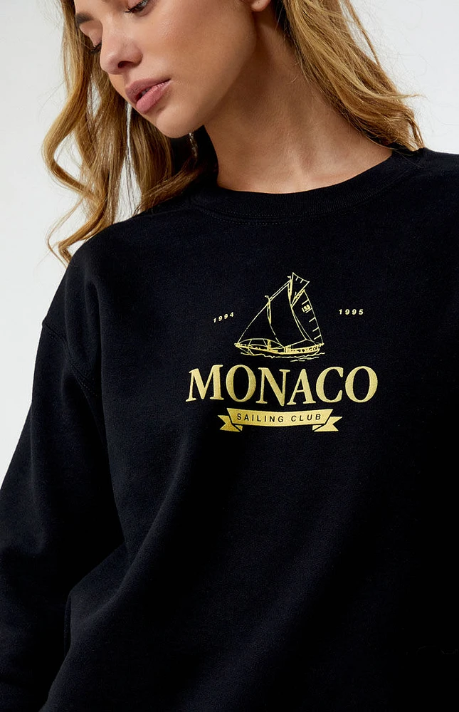 Monaco Sailing Club Crew Neck Sweatshirt
