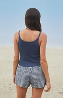 John Galt Plaid Keira Boxer Shorts