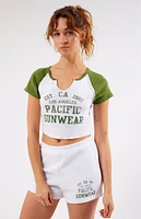 Est. CA 1980 Pacific Sunwear Slim Sweat Shorts