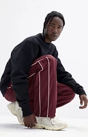 PacSun Maroon Baggy Track Pants