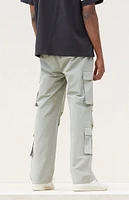 PacSun Olive Baggy Cargo Pants