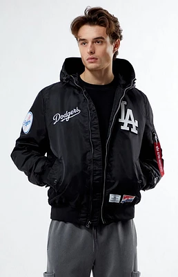 New Era x Alpha Industries LA Dodgers Bomber Jacket